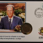 Belgien, Boudewijn I., 1995, Numisbrief