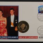 Luxemburg, Silberhochzeit, 1995, Numisbrief