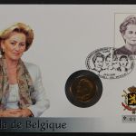 Belgien, Paola, 2000, Numisbrief