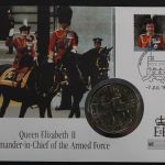 Großbritannien, Queen Elizabeth, Commander in Chief, 1993, Numisbrief
