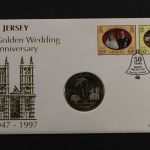Jersey, Royal Golden Wedding, 1997, Numisbrief