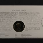 Jersey, Royal Golden Wedding, 1997, Numisbrief