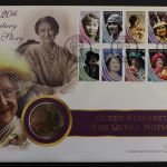 Guernsey, Queen Elizabeth, The Queen Mother, Numisbrief
