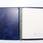 6 blaue Ringbinder mit 24 Ringen, incl. Kassetten