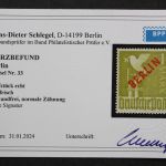 Berlin, MiNr. 21-34, postfrisch, BPP Signatur