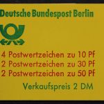 Berlin, MiNr. MH 10 bb mit Zählbalken, postfrisch, BPP Signatur