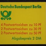 Berlin, MiNr. MH 11 ed, postfrisch