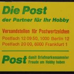 Berlin, MiNr. MH 11 ed, postfrisch
