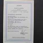 Deutschland, MiNr. MH 22 ae Quetschfalte, postfrisch, BPP Fotoattest