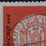 Deutschland (BRD), MiNr. 255 PF III, gestempelt