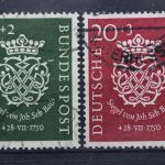 Deutschland (BRD), MiNr. 121-122, gestempelt