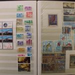 Rumänien, große Sammlung in 4 Einsteckalben, viele Blockausgaben