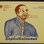 Bophuthatswana, MiNr. 43-46 Faltblatt, gestempelt