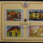 Bophuthatswana, MiNr. 43-46 Faltblatt, gestempelt