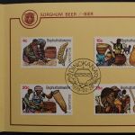Bophuthatswana, MiNr. 37-40 Faltblatt, gestempelt