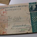 Belege, Karten, Ansichtskarten - großer Karton voll Material