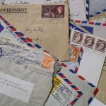 Belege, Karten, Ansichtskarten - großer Karton voll Material