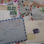 Belege, Karten, Ansichtskarten - großer Karton voll Material