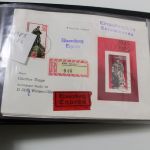 Belege, Karten, Ansichtskarten - großer Karton voll Material