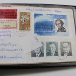 Belege, Karten, Ansichtskarten - großer Karton voll Material