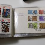 Belege, Karten, Ansichtskarten - großer Karton voll Material