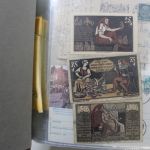 Belege, Karten, Ansichtskarten - großer Karton voll Material