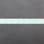 DDR, MiNr. 3346 R, 11er Streifen, ZN 825, 0830, 835