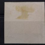 Mecklenburg-Schwerin, MiNr. 1, 4/4 S, Briefstück