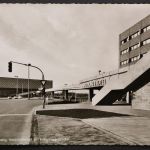 Braunschweig, Hauptbahnhof mit Fußgängerbrücke