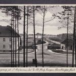 Bergen,Lüneburger Heide, Haupteingang zu Kasernen u. Truppenübungsplatz