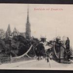 Breslau, Dombrücke mit Kreuzkirche