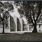 Jever, Stadtkirche, erbaut 1962/64, Architekt Prof. D. Oesterlen