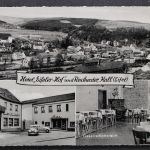Kall, Eifel, Ortsansicht, Hotel "Eifeler Hof" und Rextheater