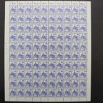 Berlin, MiNr. 587-590 A, 100er Bogen, postfrisch