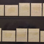 Albanien, MiNr. 242-251, Falz
