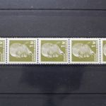 DDR, MiNr. 1540 R Fünferstreifen, postfrisch, Altsignatur