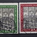Deutschland (BRD), MiNr. 139-140, gestempelt