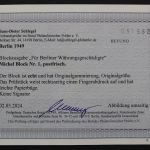 Berlin, MiNr. Block 1, postfrisch, BPP Fotobefund