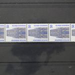 Deutschland (BRD), MiNr. 1340 R I Fünferstreifen, ZN 965, postfrisch