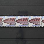 Deutschland (BRD), MiNr. 1379 R Fünferstreifen, ZN 1945, postfrisch