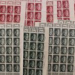 Deutsches Reich, gestempelter großer Bestand, viele Bögen, alles 1940er Jahre