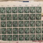 Deutsches Reich, gestempelter großer Bestand, viele Bögen, alles 1940er Jahre