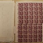 Deutsches Reich, gestempelter großer Bestand, viele Bögen, alles 1940er Jahre