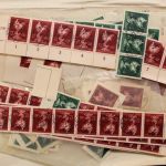 Deutsches Reich, gestempelter großer Bestand, viele Bögen, alles 1940er Jahre