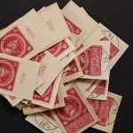 Deutsches Reich, gestempelter großer Bestand, viele Bögen, alles 1940er Jahre