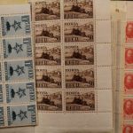 Nachlaß-Posten Ausland, Bögen, Bogenteile, Material in Tüten ect.
