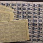 Nachlaß-Posten Ausland, Bögen, Bogenteile, Material in Tüten ect.