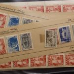 Nachlaß-Posten Ausland, Bögen, Bogenteile, Material in Tüten ect.