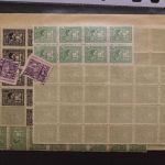 Nachlaß-Posten Ausland, Bögen, Bogenteile, Material in Tüten ect.
