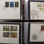 Liechtenstein Ersttagsbriefe Sammlung von 1967-1988